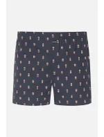 Pánske šortky 315200H B90 tm. modrá s potlačou - Jockey