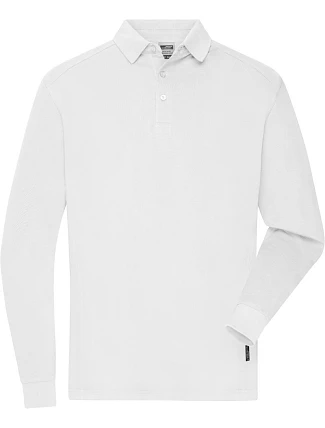 Daiber JN 1842 Pánske pracovné polo s dlhým rukávom z piké 02.1842 biele Daiber JN 1842 Pánske pracovné polo s dlhým rukávom z piké 02.1842 biele