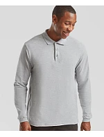 Fruit of the Loom Premium Polo LSL Piqué – polokošeľa s dlhým rukávom 16.3310, tmavomodrá Fruit of the Loom Premium Polo LSL Piqué – polokošeľa s dlhým rukávom 16.3310, tmavomodrá