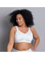 ľahká a pevná športová podprsenka 5521 biela - Active