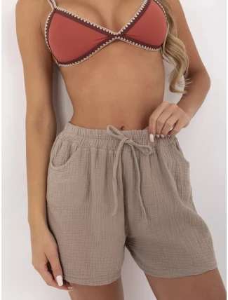 Šortky MO SN 9717.95 tmavo lila