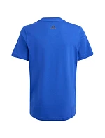 Adidas Essentials Linear Logo Cotton Tee Jr IB4090 tričko Adidas Essentials Linear Logo Cotton Tee Jr IB4090 tričko