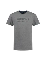 Rogelli pánske tričko LOGO sivé 2XL