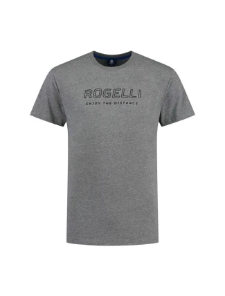 Rogelli pánske tričko LOGO sivé 2XL