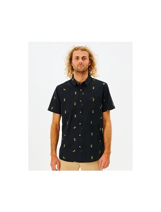 Tričko RIP CURL Hula Breach S/S, čierne