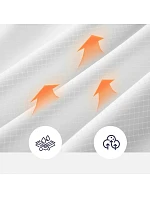Dámska cyklistická bunda Rockbros YPW069 TVI M – biela Dámska cyklistická bunda Rockbros YPW069 TVI M – biela