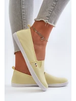 Dámske slip-on tenisky žlté Adrancia Dámske slip-on tenisky žlté Adrancia