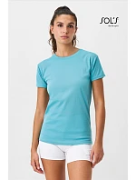 SOL'S Sprint Unisex športové tričko z piké 25.2995 aqua SOL'S Sprint Unisex športové tričko z piké 25.2995 aqua