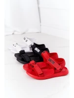 Damskie Sportowe Sandały Big Star HH274A027 Czerwone