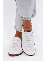 Kožené dámske tenisky Barefoot Zazoo N1243 White