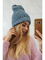 Dámska čiapka Delia K260 modrá
