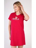 Dámska nočná košeľa s krátkym rukávom Méďa Smile Dámska nočná košeľa s krátkym rukávom Méďa Smile