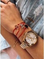 FashionStreet CRISTAL červený náramok LY0057