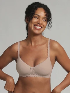 Dámska podprsenka s kosticami PLAYTEX WIREFREE PADDED BRA - PLAYTEX - nude