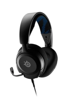 Herná náhlavná súprava Steelseries Arctis Nova 1P s káblovým hlavovým mostom čierna