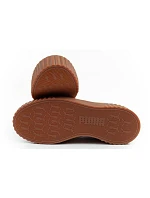 Puma buty sportowe damskie trampki Carina 3.0 skórzane czarne modne dámské