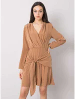 Šaty 322 SK 10099.40 svetlo hnedá