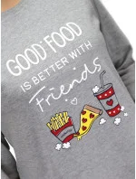 Dámske pyžamo FA6881PB sivá - Noidinotte