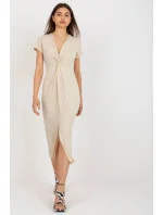 Denné šaty 17302.39 béžové - New Collection