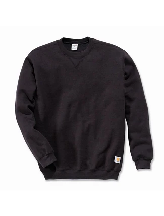 Mikina Carhartt Midweight Crewneck Sweatshirt - čierna Mikina Carhartt Midweight Crewneck Sweatshirt - čierna