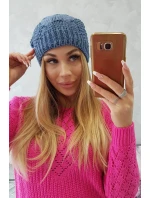 Sandra K210 denimová fleecová čiapka Sandra K210 denimová fleecová čiapka