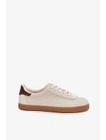 Dámske tenisky z eko kože Big Star TT274311 light beige Dámske tenisky z eko kože Big Star TT274311 light beige