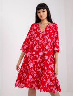 Dámske šaty-D73771M30214C-červené