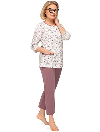 Pyžamo Martel Kasia II 266 3/4 M-3XL Pyžamo Martel Kasia II 266 3/4 M-3XL