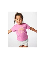 Tričko RIP CURL Rainbow Logo/Desto Tee-Girl, ružové Tričko RIP CURL Rainbow Logo/Desto Tee-Girl, ružové