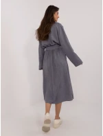 Šaty LK SK 509646.91 tmavo sivé