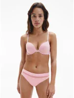 Plunge push up podprsenka QF5613E 7Z2 ružová - Calvin Klein Plunge push up podprsenka QF5613E 7Z2 ružová - Calvin Klein