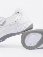 Moderné biele baletné baleríny na plochom podpätku pre ženy Moderné biele baletné baleríny na plochom podpätku pre ženy