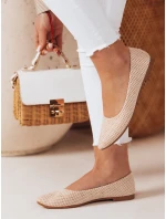 Dámske semišové baleríny s plochým podpätkom GLAMINO white FashionStreet ZY0764 Dámske semišové baleríny s plochým podpätkom GLAMINO white FashionStreet ZY0764
