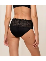 Dámske nohavičky Amourette 300 Maxi X - BLACK - black 0004 - TRIUMPH