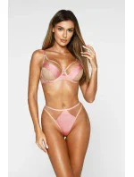 Mäkká dámska podprsenka soft Kinga SC-932 Lou Ružová