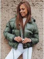 Dámska bunda SIMMON zelená FashionStreet TY3049