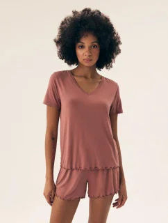 Dámske pyžamo Henderson 43022 kr/r Noves S-3XL