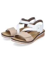 Pohodlné kombinované sandále Rieker W RKR678 Pohodlné kombinované sandále Rieker W RKR678