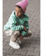 Dziecięce Wysokie Trampki Na Suwak Big Star KK374227 Białe