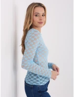 Blúzka PM BZ SF127.75 svetlomodrá