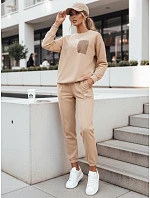 Dámsky set FUTURE camel FashionStreet AY1038