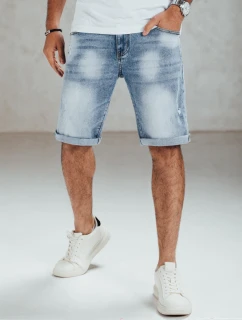 Pánske modré džínsové šortky FashionStreet SX2567