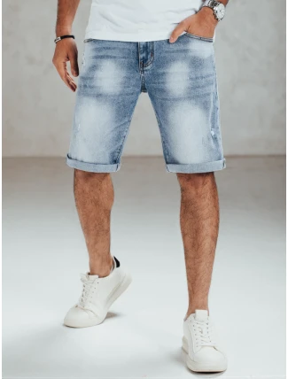 Pánske modré džínsové šortky FashionStreet SX2567