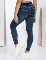 Dámske push up džínsy tmavomodré FashionStreet UY2800