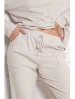 Pyžamo Leveza 1814 Yoko, s dlhými rukávmi, veľkosti S–XL