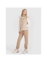 Dievčenské nadrozmerné hladké šaty s dlhým rukávom 4F 4FJWSS25TLONF377-12S