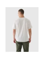 Oversize jednofarebné unisex tričko 4F 4FRAW24TTSHU2672-12S