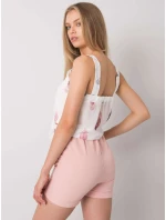 Šortky DHJ SN 13260.38P svetlo ružová