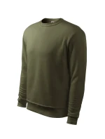 Essential mikina s kapucňou pánska/detská vojenská