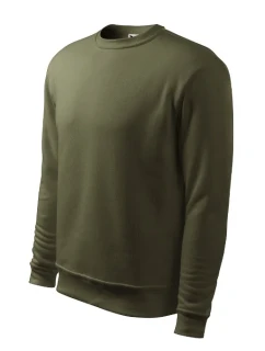 Essential mikina s kapucňou pánska/detská vojenská